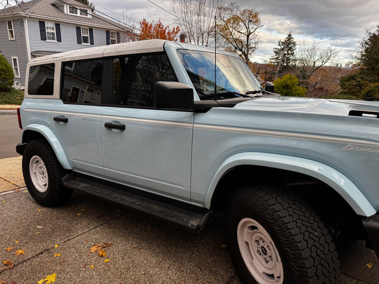 Slim Square-Top Fender Flares *Color Matched | Ford Bronco 2021–2025