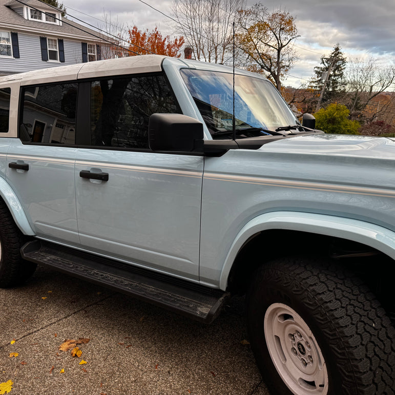 Square-Top Fender Flares *Color Matched | Ford Bronco Heritage/Everglades 2021–2026