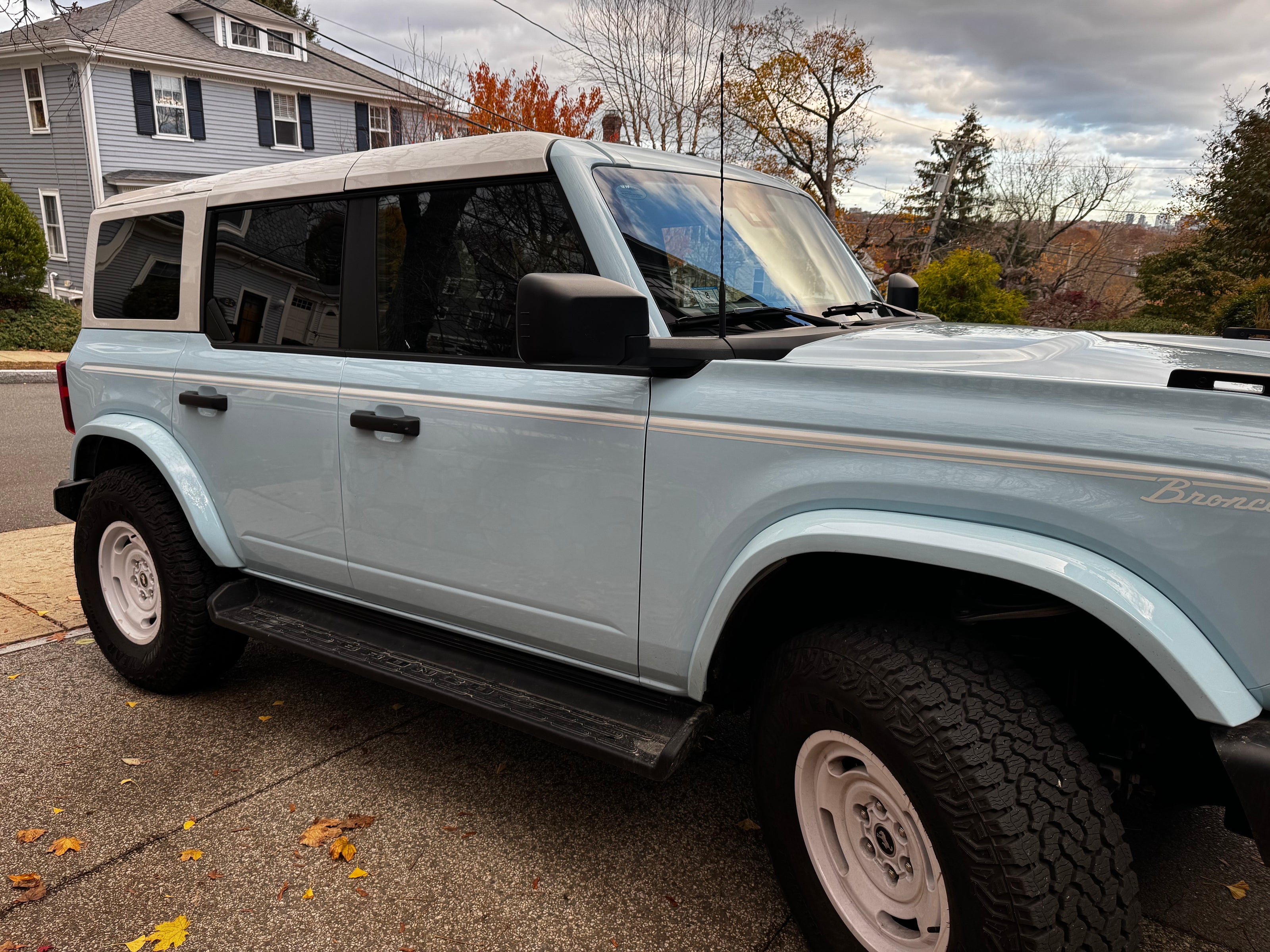 Slim Square-Top Fender Flares *Color Matched | Ford Bronco 2021–2025