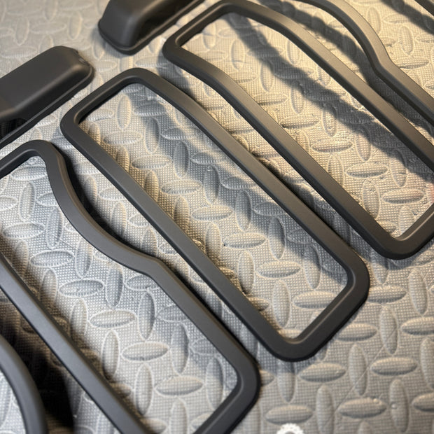 Blackout Insert Covers fits JL/JT 24+ Grille * Silver Delete