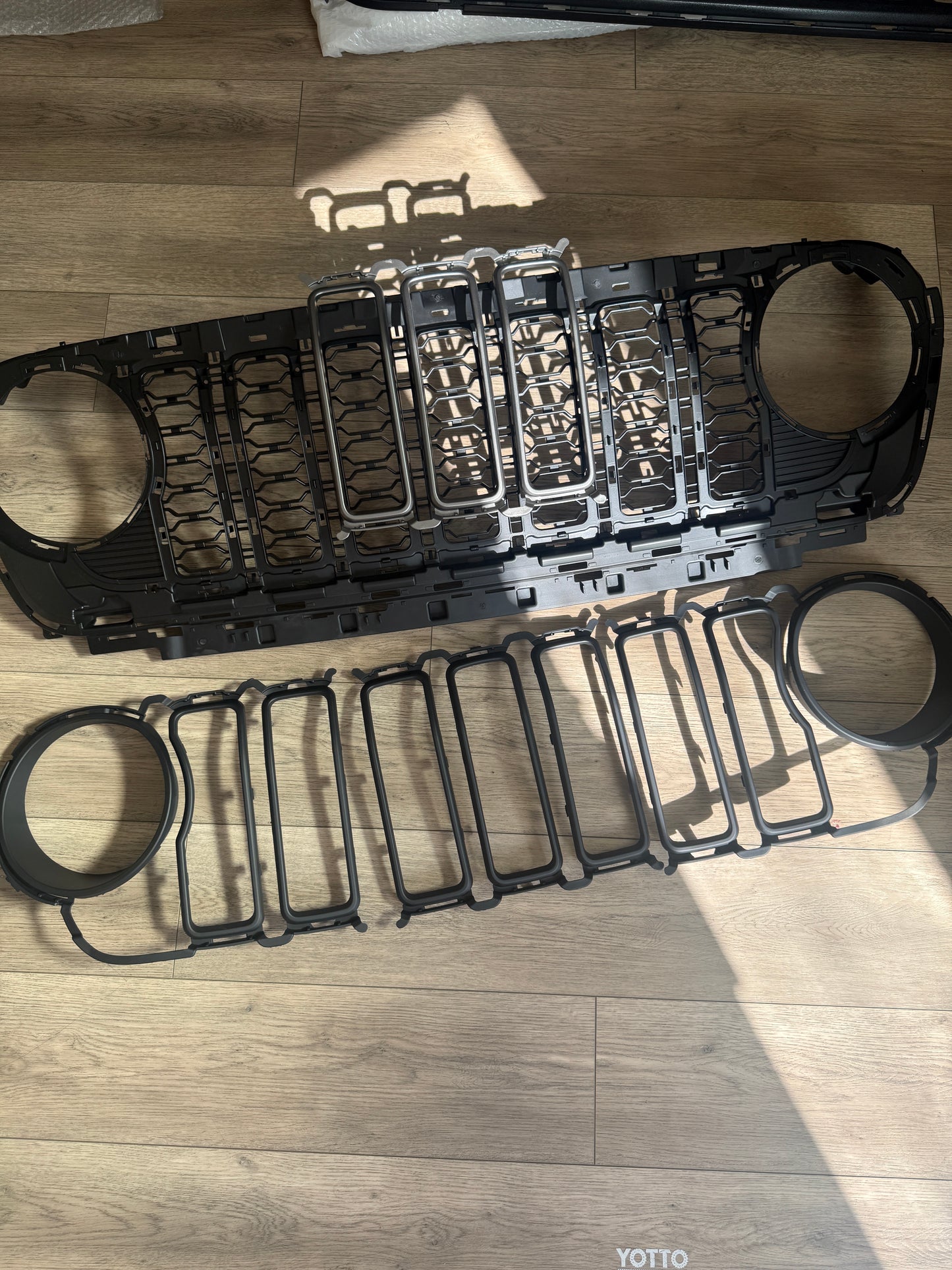 2024 Jeep Grille Headlight Ring Panel Refinishing Service - Aftermarket (7HQ96TZZAA)