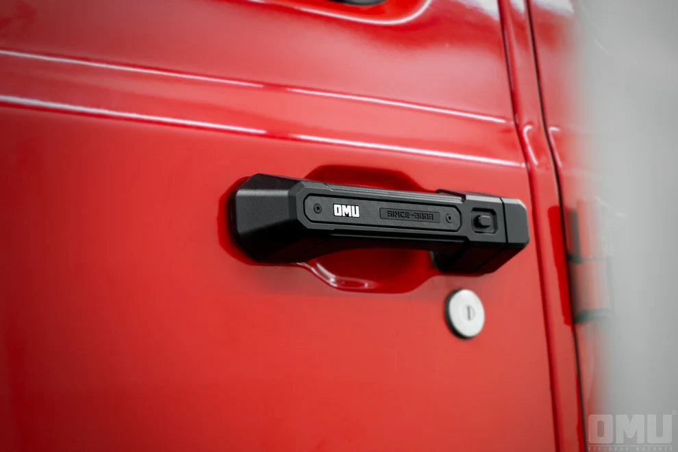 OMU Carbon Fiber Door Handle Cover 4/2 Doors For Jeep Wrangler JL / JT