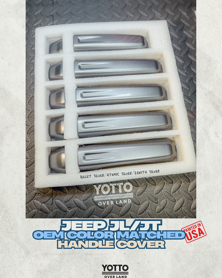 Door Handle Covers Color Matched to Factory Paint fits JL JT 4 Doors *Discontinued