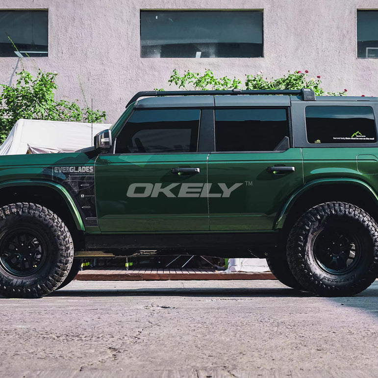 Square-Top Fender Flares *Color Matched | Ford Bronco Heritage/Everglades 2021–2026