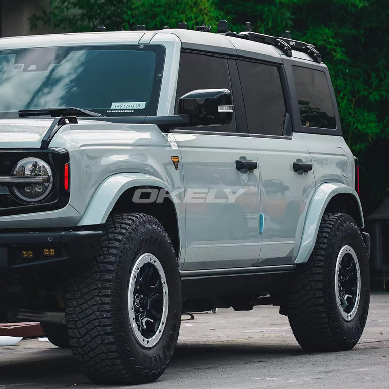 Square-Top Fender Flares *Color Matched | Ford Bronco Heritage/Everglades 2021–2026