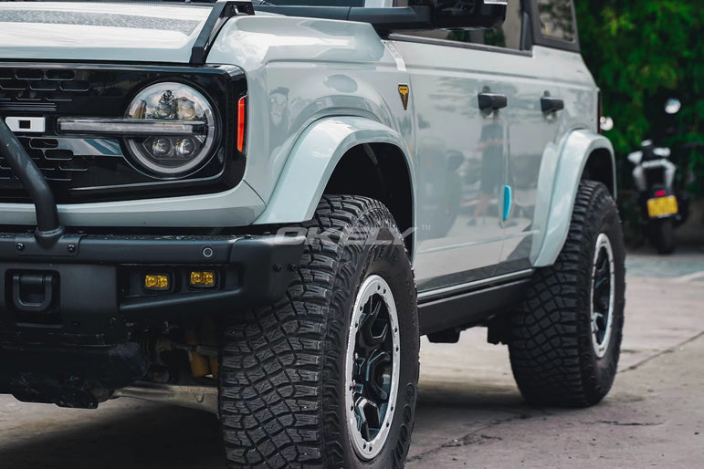 Slim Square-Top Fender Flares *Color Matched | Ford Bronco 2021–2025