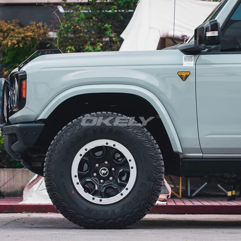 Square-Top Fender Flares *Color Matched | Ford Bronco Heritage/Everglades 2021–2026