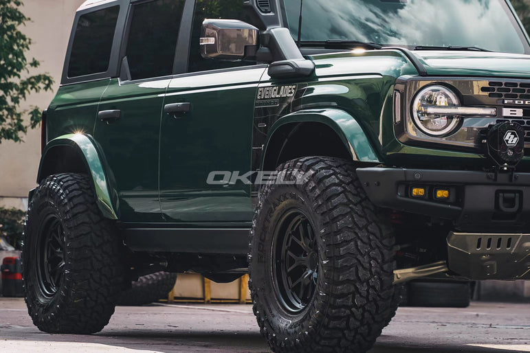 Slim Square-Top Fender Flares *Color Matched | Ford Bronco 2021–2025