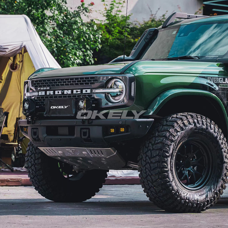 Square-Top Fender Flares *Color Matched | Ford Bronco Heritage/Everglades 2021–2026