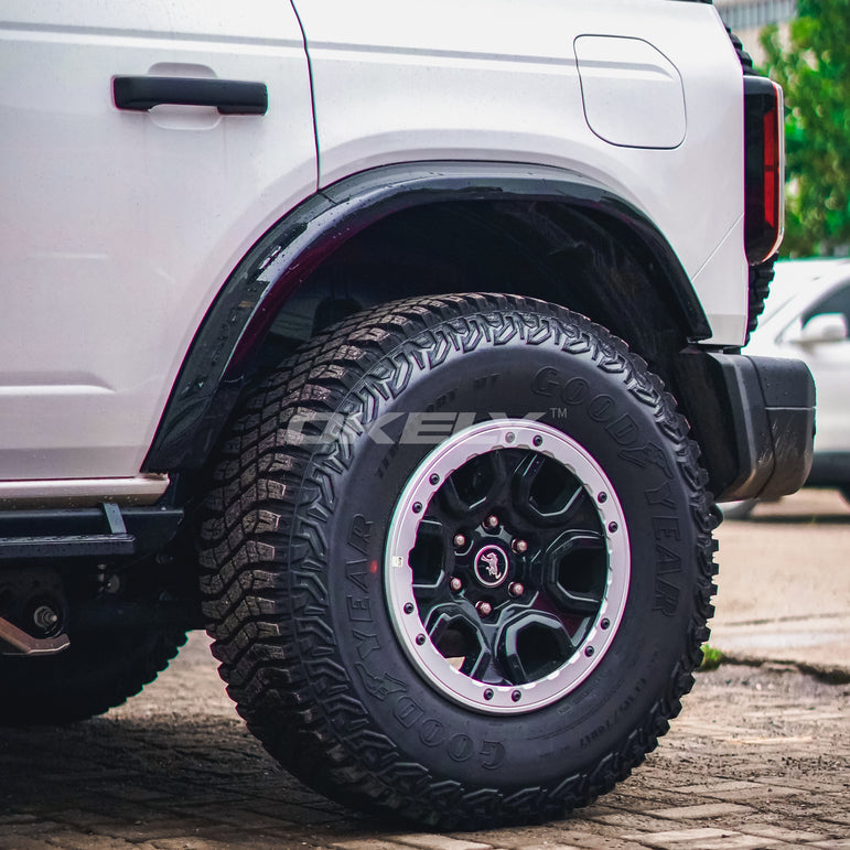 Square-Top Fender Flares *Color Matched | Ford Bronco Heritage/Everglades 2021–2026
