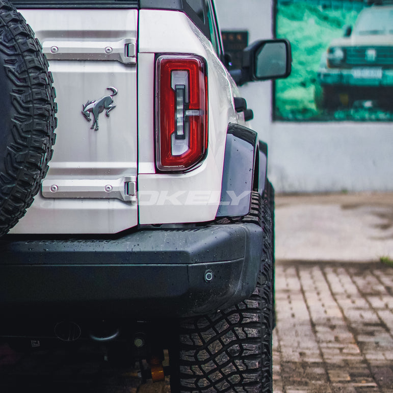 Square-Top Fender Flares *Color Matched | Ford Bronco Heritage/Everglades 2021–2026