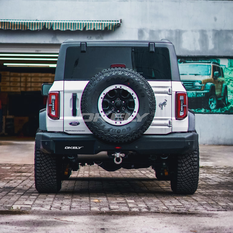 Square-Top Fender Flares *Color Matched | Ford Bronco Heritage/Everglades 2021–2026