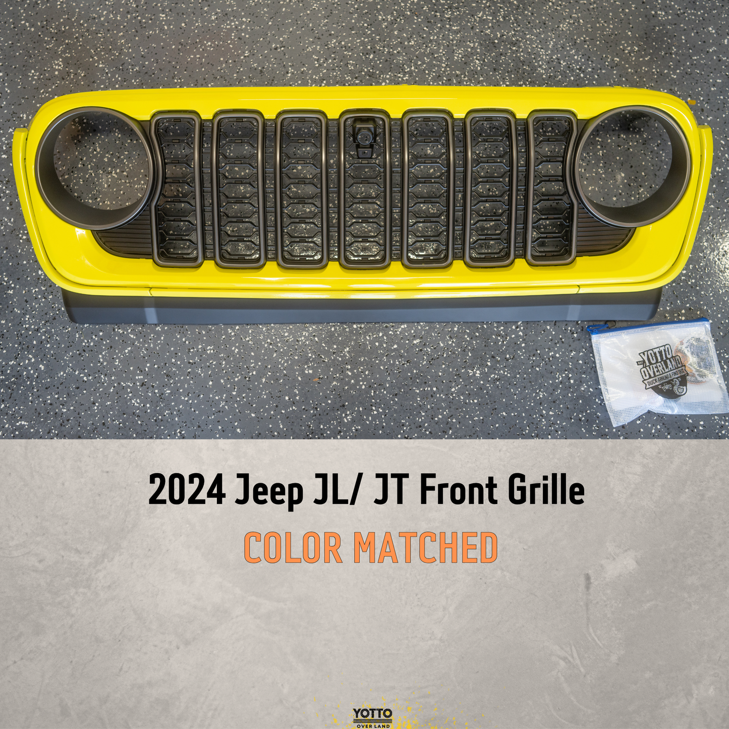 SALE: OEM Color Matched Front Grille for Wrangler JL/Gladiator JT