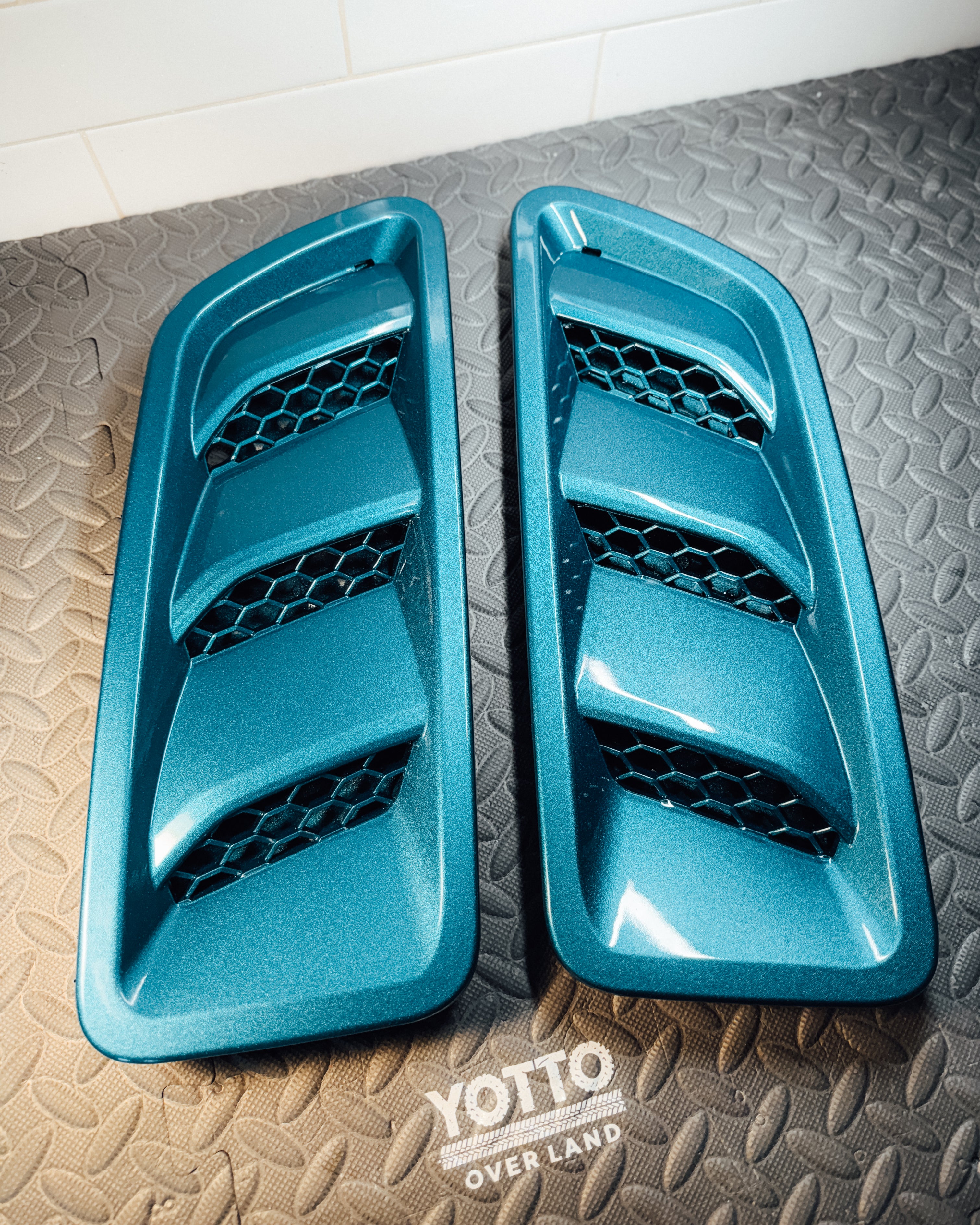 Hood Vents Color Matched to Factory Paint fits JL JT Rubicon