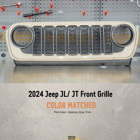 OEM Color Matched Front Grille for Jeep Wrangler JL/Gladiator JT
