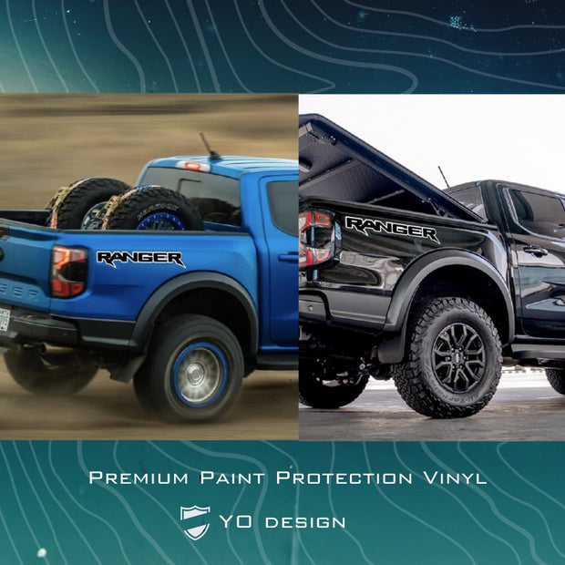 Ford "Ranger" Raptor Bedside Decal PPF Graphic