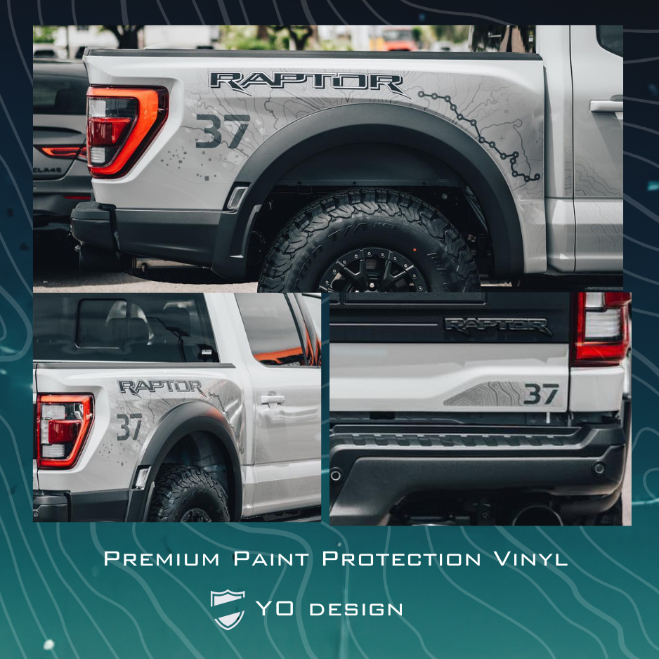 Vibart Ford Raptor 1' X 3' Garage Banner – 13oz Vinyl, Dealership Style, Free Shipping