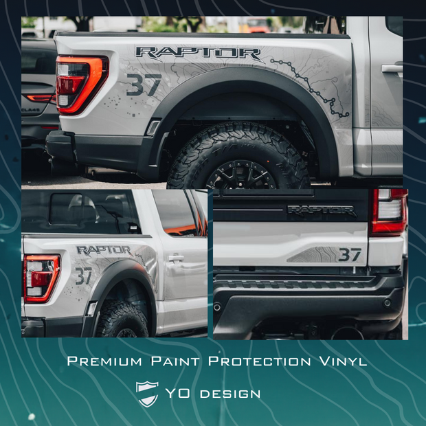2023 F-150 Raptor Baja 37 Full Body Decals Fits 21-24
