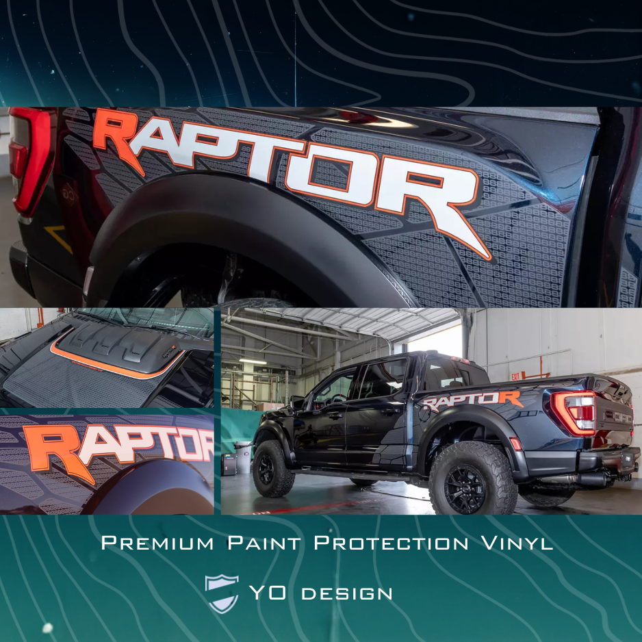 2024 F-150 Raptor R(8) Fully Body PPF Decals