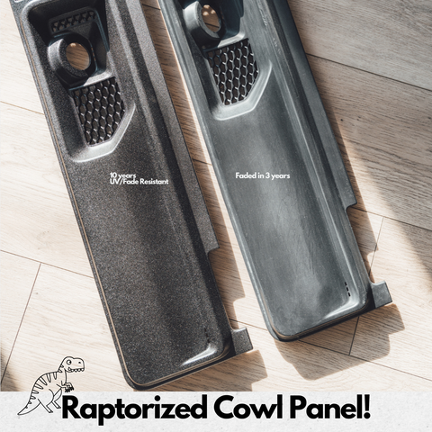 Raptorized OEM Cowl Wiper Panel for Jeep JL/JT