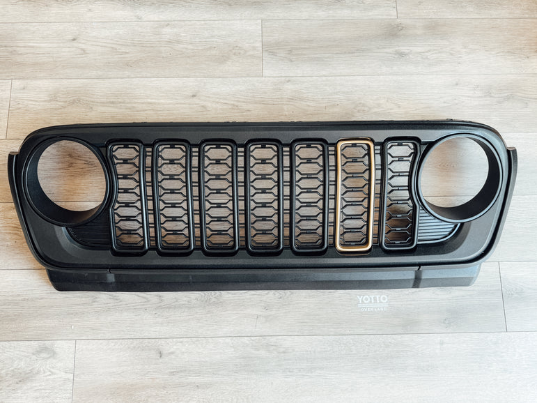 Fully Raptorized Grille - Newer Style Upgrade fits Wrangler JL/ GladiatorJT