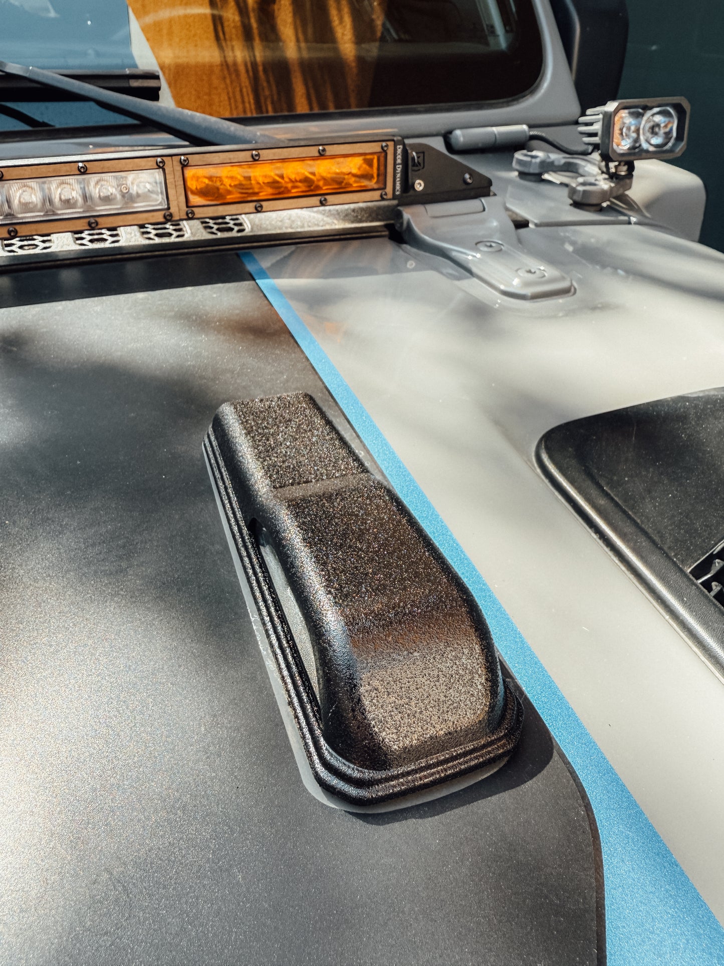 Raptorized Hood Bumper Cover for Jeep Wrangler JL Gladiator JT