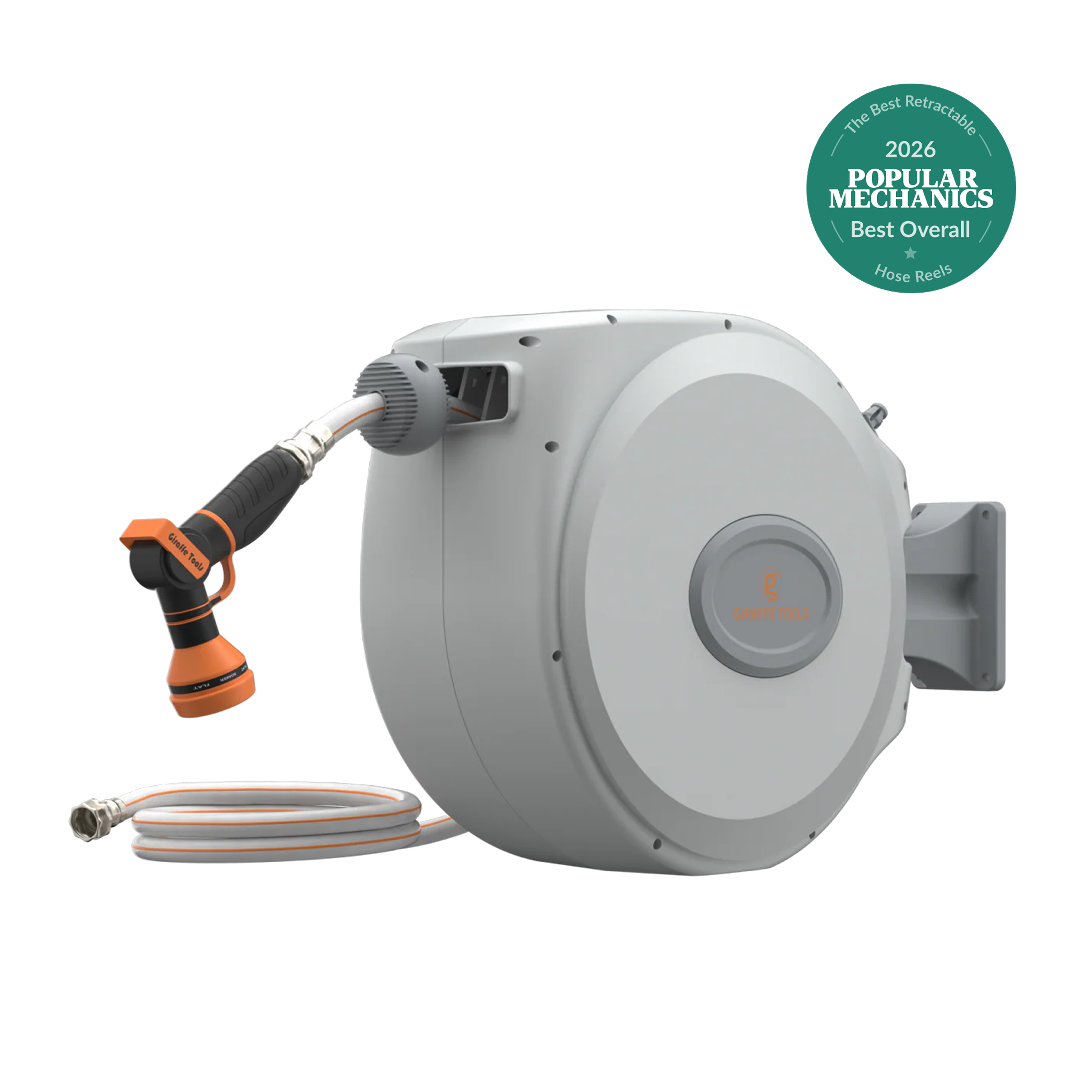 Retractable Garden Hose Reel 65ft-155ft