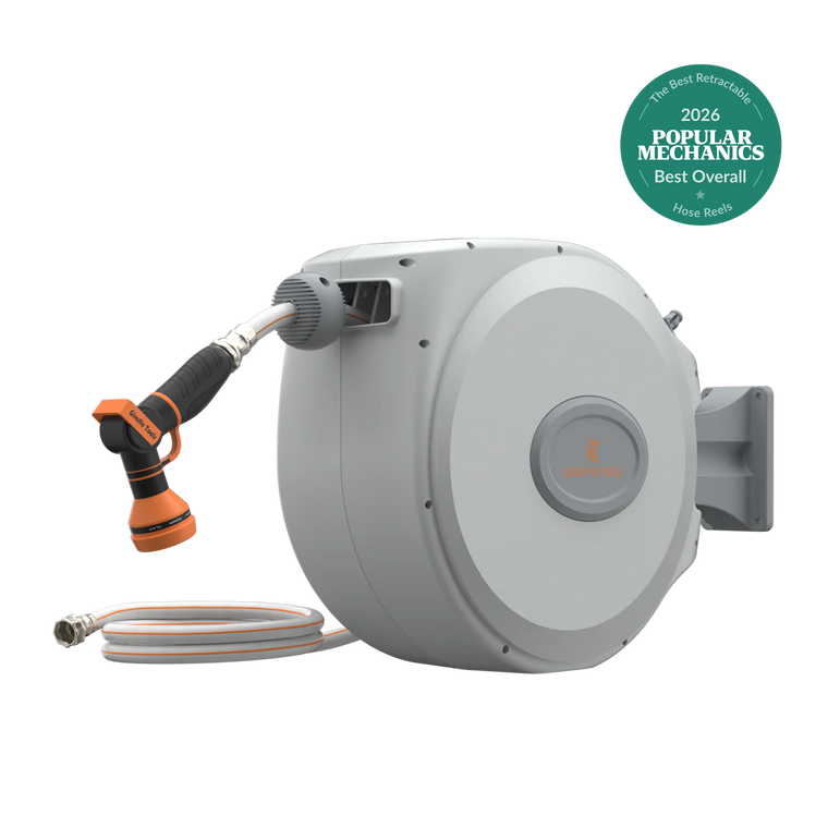 Retractable Garden Hose Reel-5/8 in-65ft