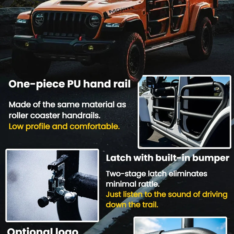 Exceed Fabrication Tube Door for Jeep Gladiator JT & Wrangler JL