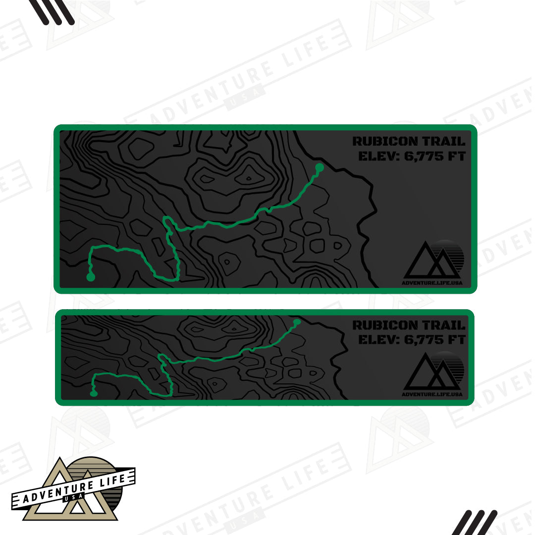 Sun Visor Decal Set – Covers OEM Warning Labels | Driver + Passenger Pair