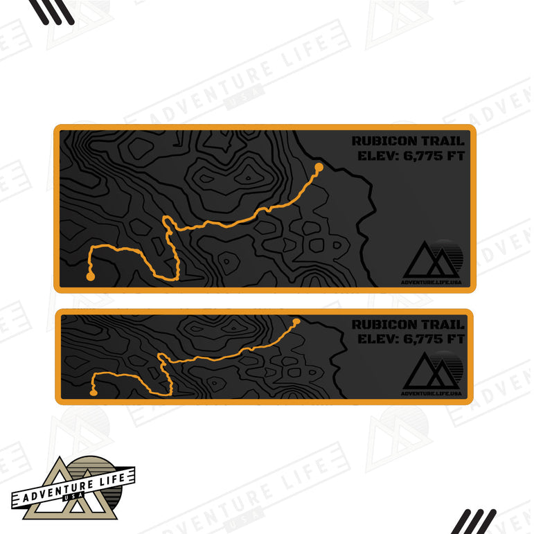 Sun Visor Decal Set – Covers OEM Warning Labels | Driver + Passenger Pair