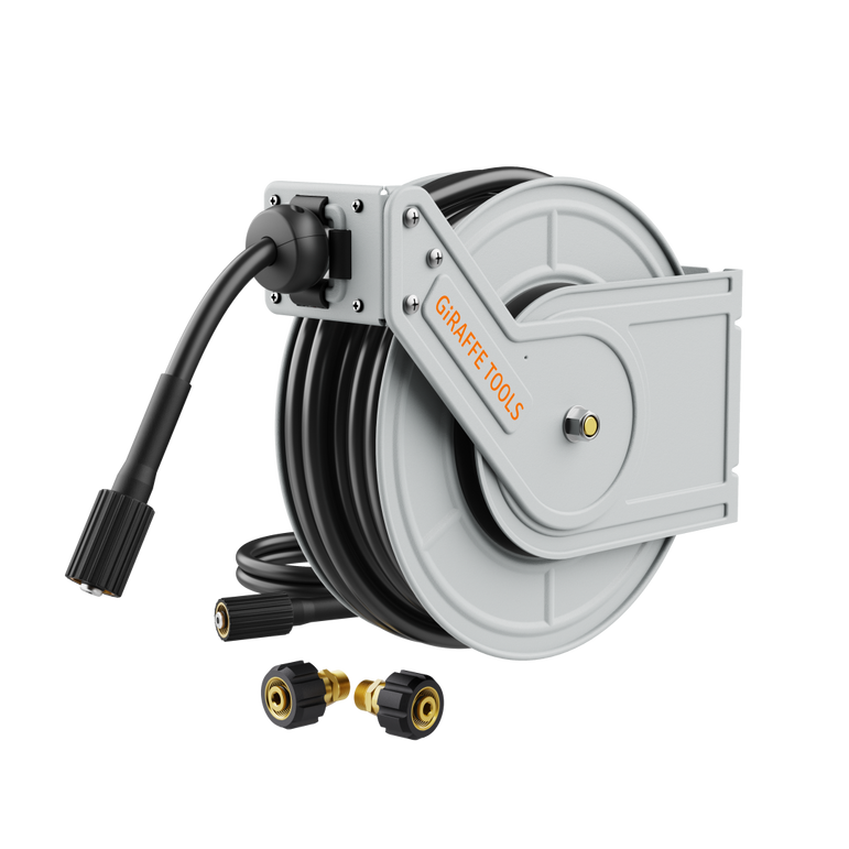 Retractable Pressure Hose Reel-1/4in