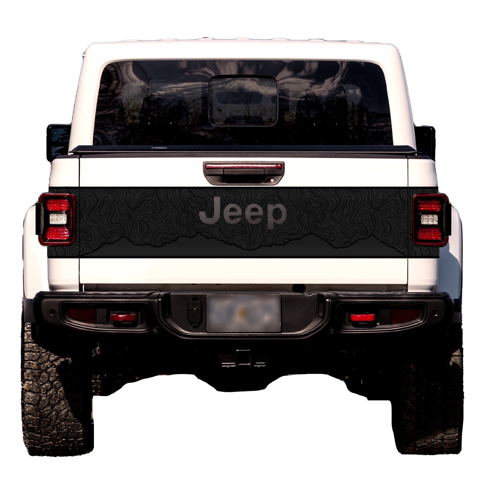 JT Jeep Gladiator 用 テールゲートプロテクター Tailgate Wrap for Jeep Gladiator JT | Mountain Style – Yotto Overland