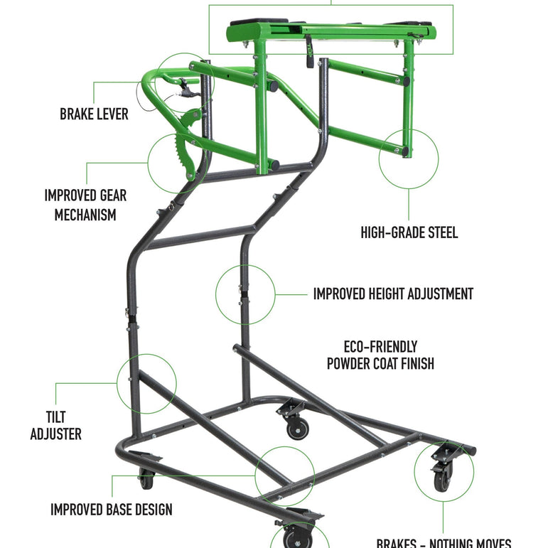 TopLift Pro V2 - Hardtop Removal & Storage Tool for Jeep Wrangler and Ford Bronco