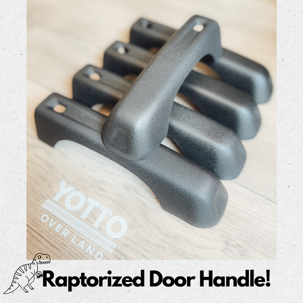 Raptorized Door Handle Cover Fits  JL Wrangler/JT Gladiator