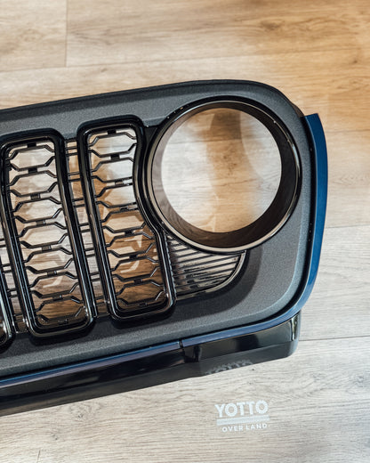 Two-Tone Raptorized + Color Matched Grille for Jeep Wrangler JL & Gladiator JT