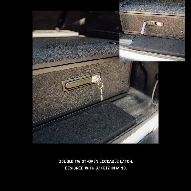 Ultralight Cargo Drawer for Wrangler JL 4xe, Rubicon, Sahara