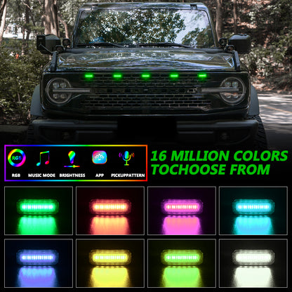 Prerunner RGB Grille Lights for Ford Bronco 21-25