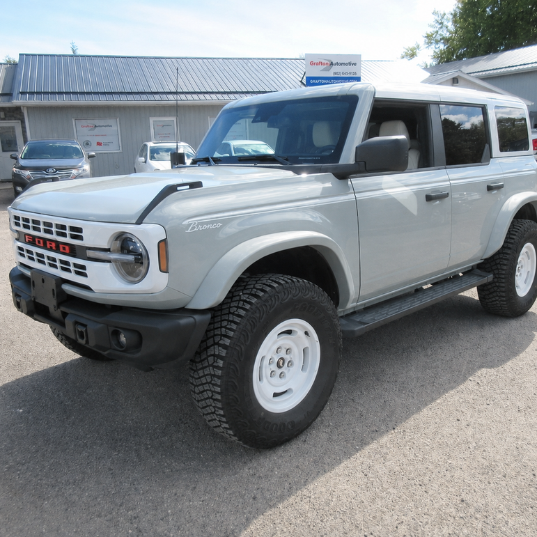 Square-Top Fender Flares *Color Matched | Ford Bronco Heritage/Everglades 2021–2026