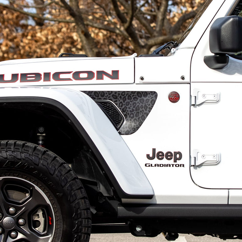 Fender Vent Decal Set | Animal Print - fits Wrangler JL & Gladiator JT