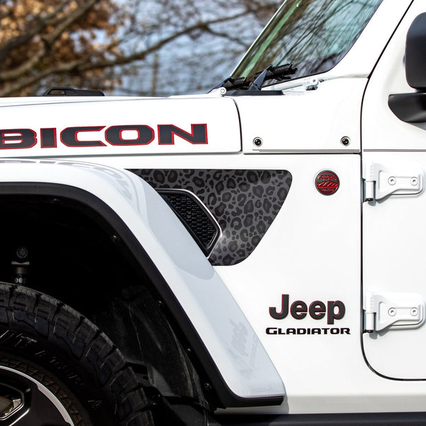 Fender Vent Decal Set | Animal Print - fits Wrangler JL & Gladiator JT