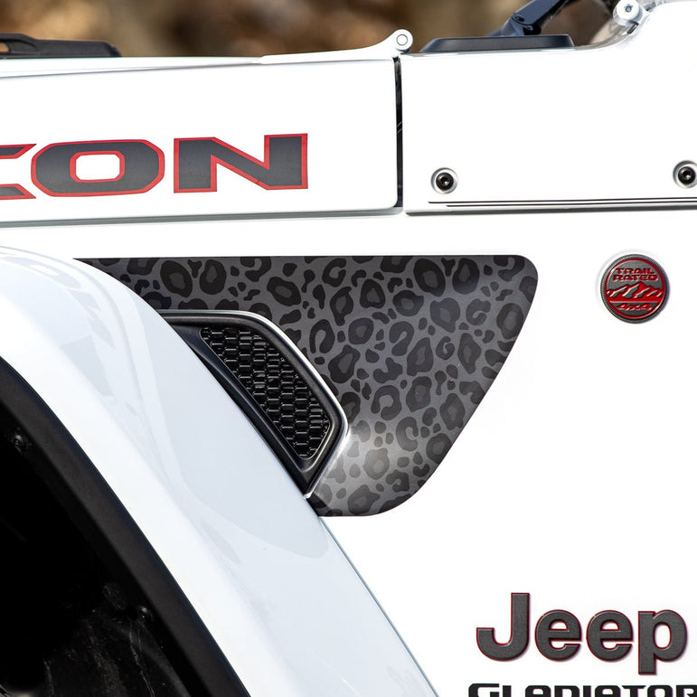 Fender Vent Decal Set | Animal Print - fits Wrangler JL & Gladiator JT