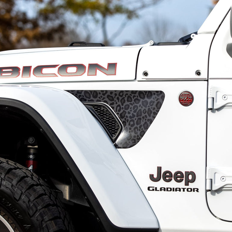 Fender Vent Decal Set | Animal Print - fits Wrangler JL & Gladiator JT