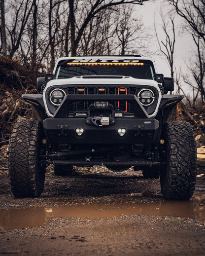 Two-Tone Willys/392 Style Grille for Jeep Wrangler JL & Gladiator JT