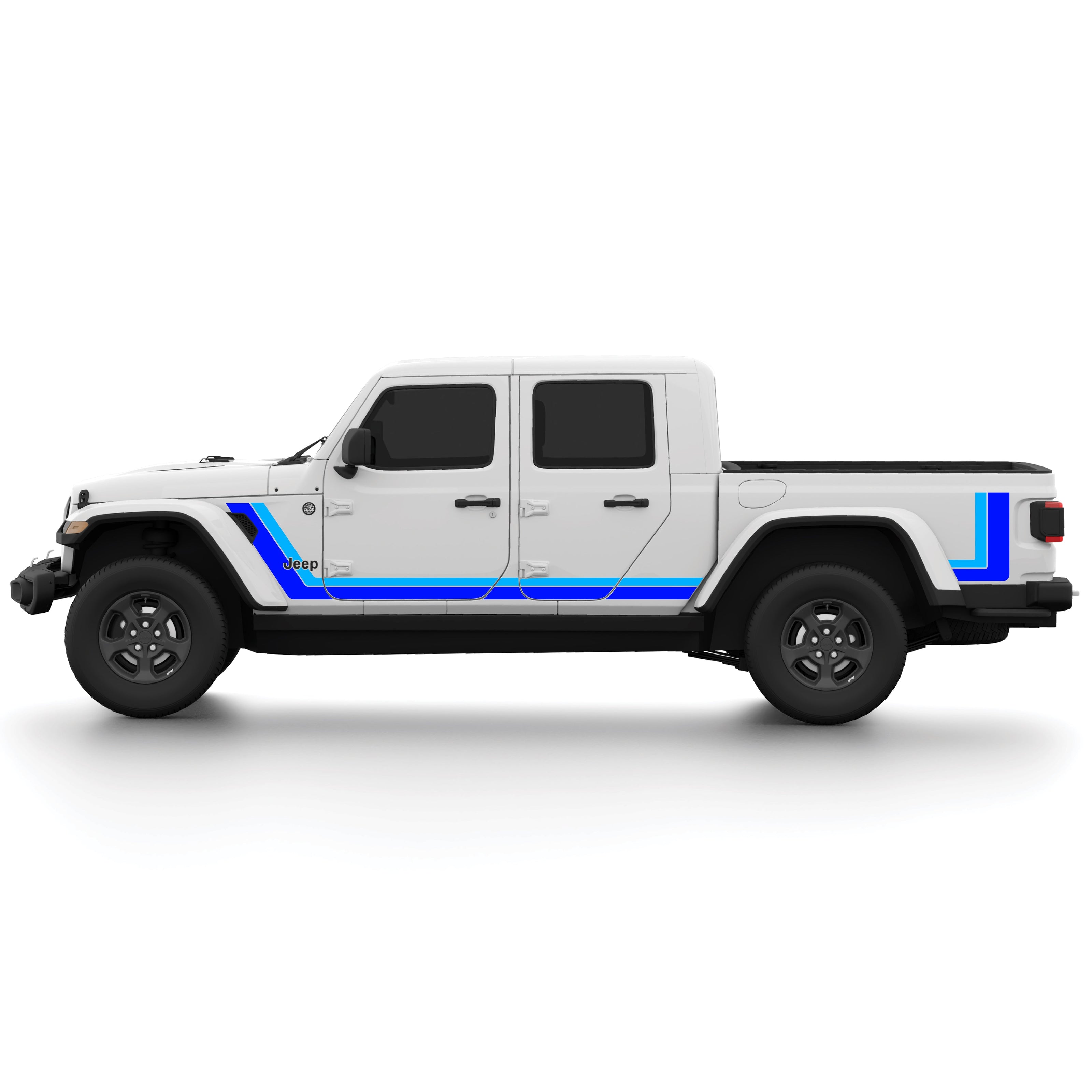 Scrambler Style Stripe Kit for Jeep Gladiator