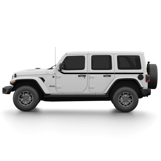 Upper Body Stripe Kit for Jeep Wrangler JL