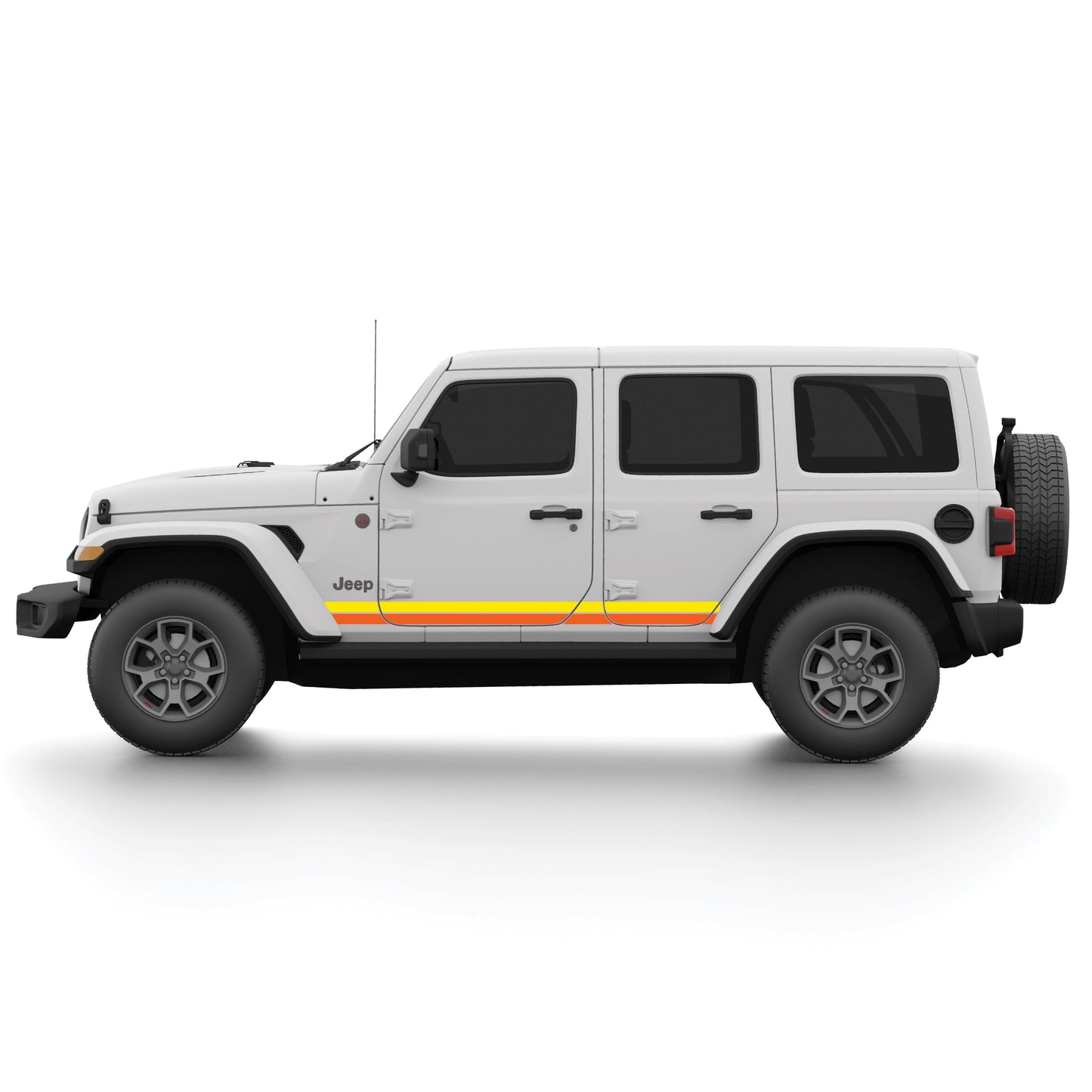 Rocker Double Stripe Kit for Jeep Wrangler JL