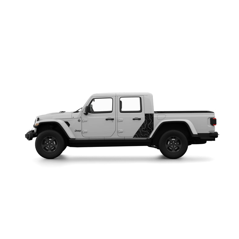Cab Wrap Graphic set of 2 | fits Gladiator JT