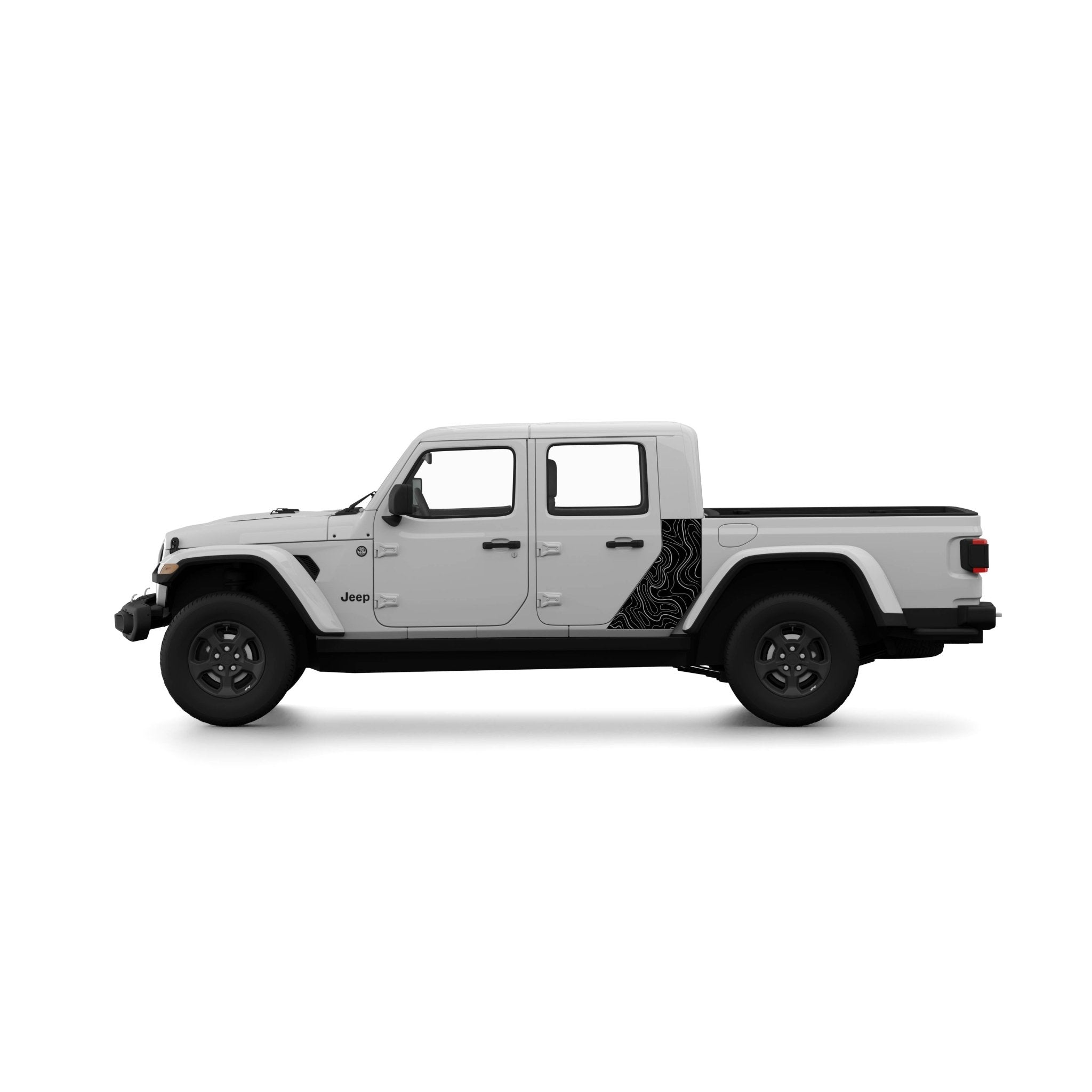 Cab Wrap Graphic set of 2 | fits Gladiator JT