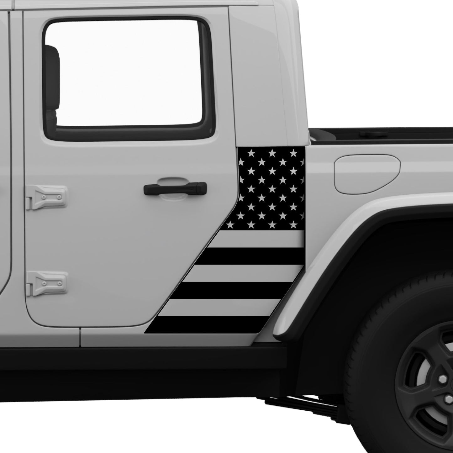 Cab Wrap Graphic set of 2 | fits Gladiator JT